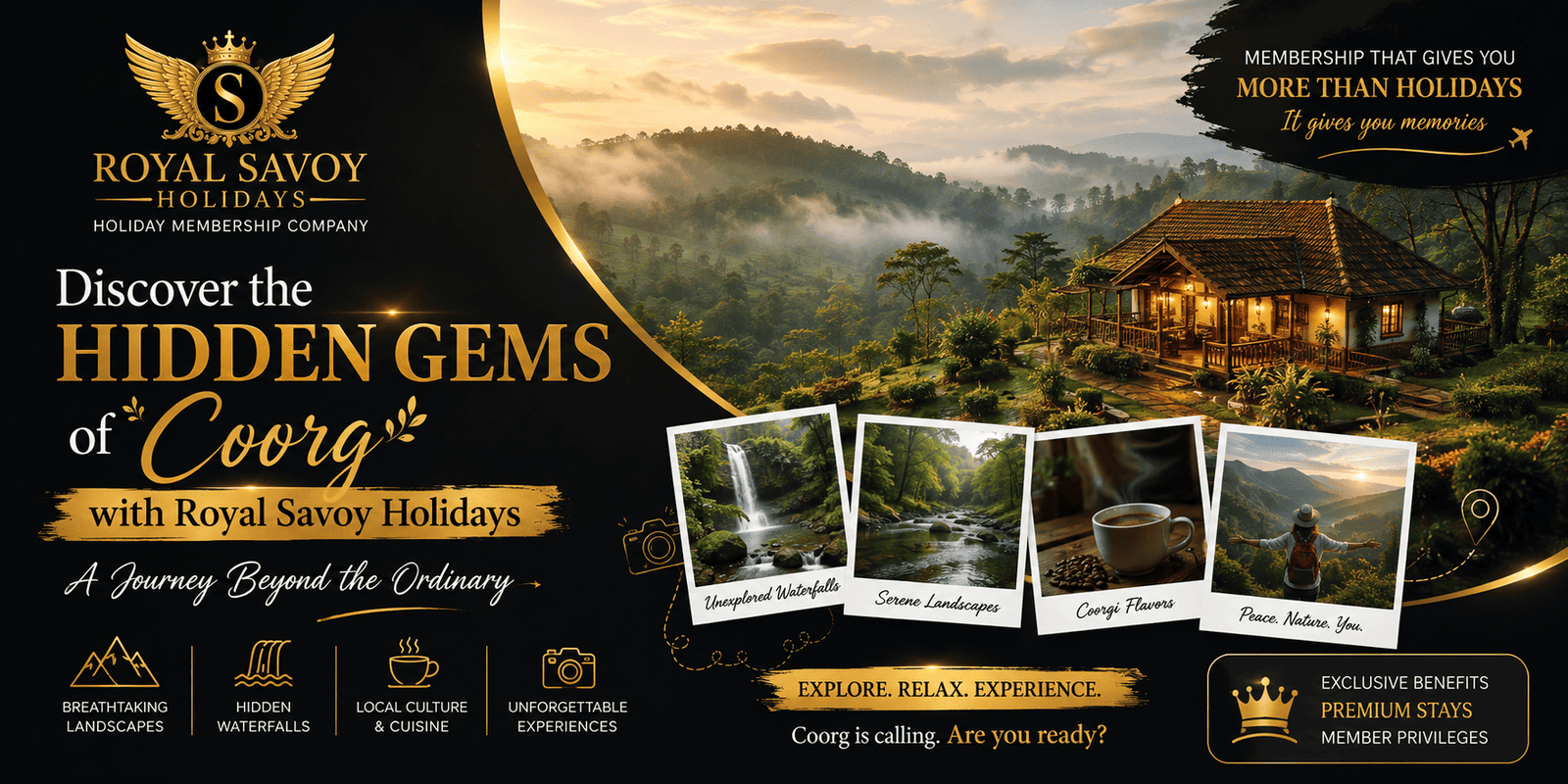 Discover the Hidden Gems of Coorg with Royal Savoy Holidays A Journey Beyond the Ordinary